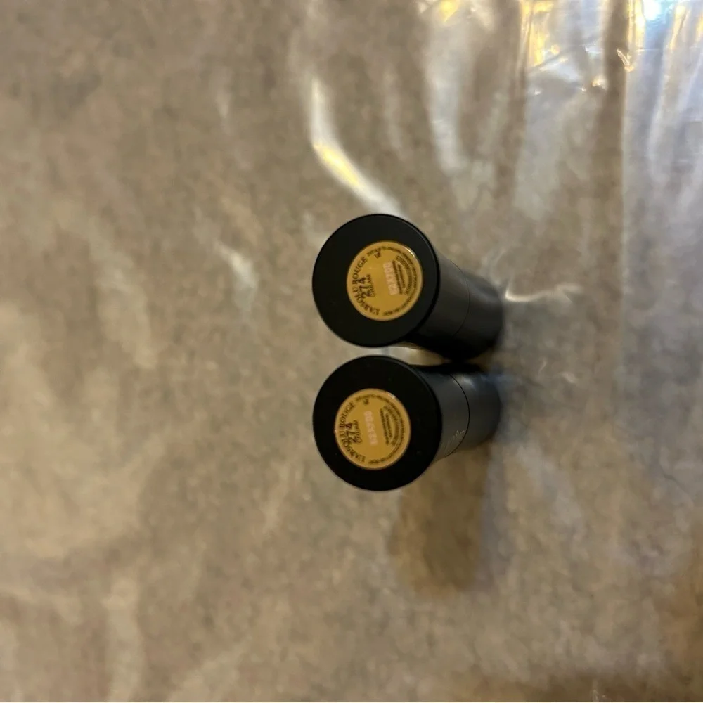 2 * Lancome L'ABSOLU ROUGE CREAM LIPSTICK in 274 French Tea